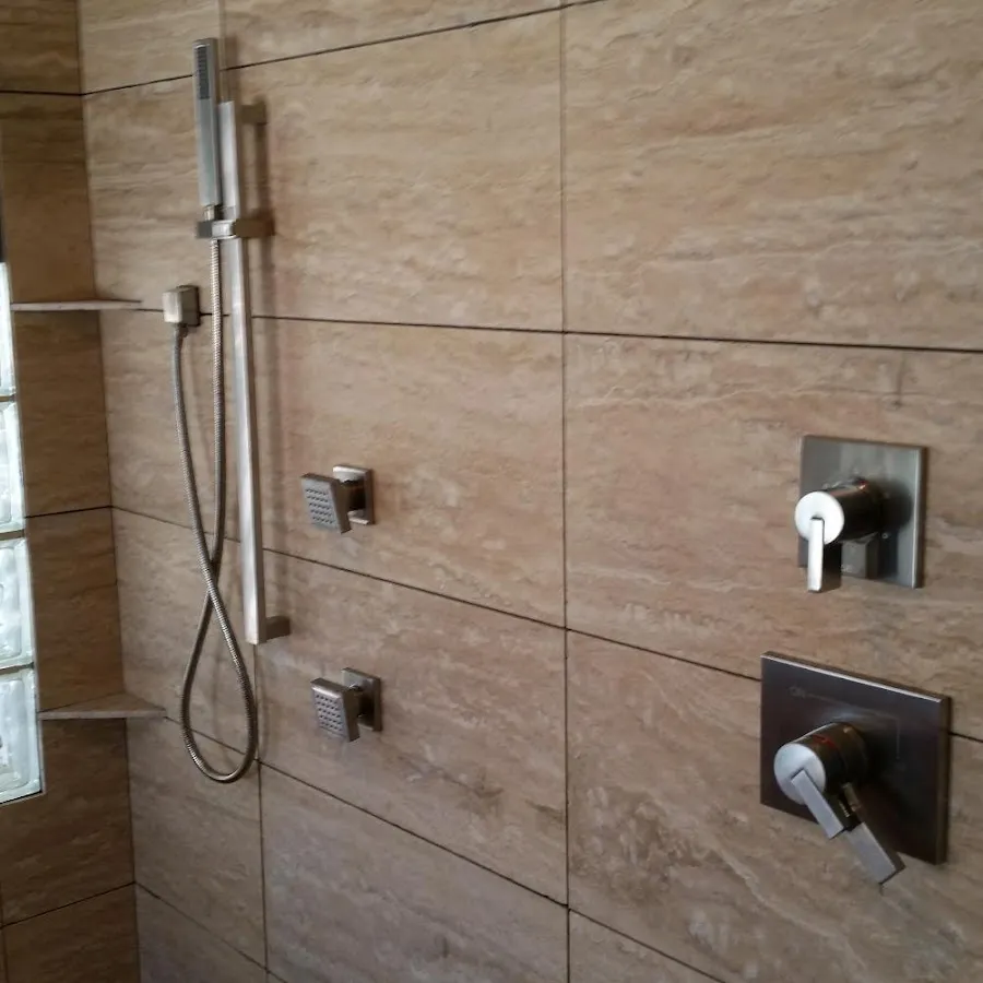 Shower fixture installation for Water Heater Installation in Roy